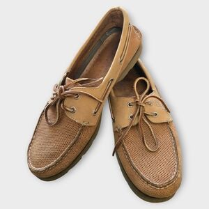 Sperry Tan Top Sider Boat Shoes
